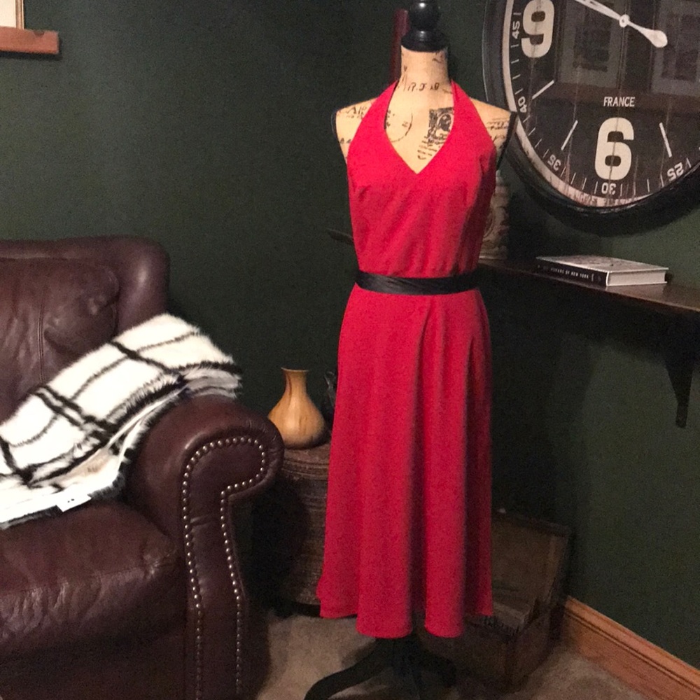 Liz Claiborne Red Cocktail Dress